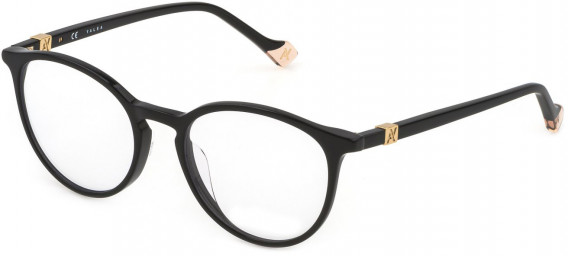 Yalea VYA022 glasses in Shiny Black