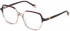 Yalea VYA021V glasses in Shiny Transparent Red