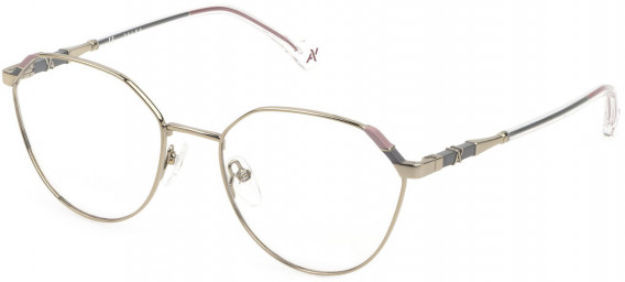 Yalea VYA017 glasses in Shiny Light Gold