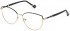 Yalea VYA014 glasses in Shiny Rose Gold/Black