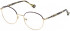 Yalea VYA013L glasses in Shiny Rose Gold/Violet