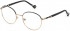 Yalea VYA013L glasses in Shiny Rose Gold/Black