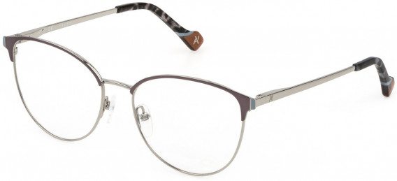 Yalea VYA011 glasses in Shiny Palladium
