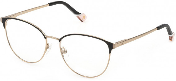 Yalea VYA011 glasses in Shiny Rose Gold