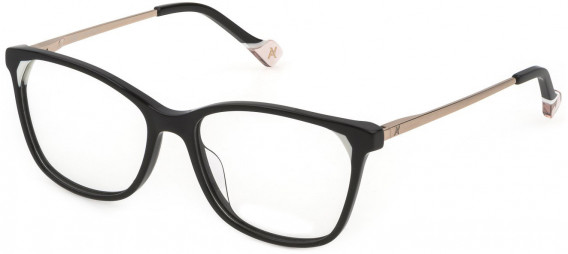 Yalea VYA009 glasses in Shiny Black