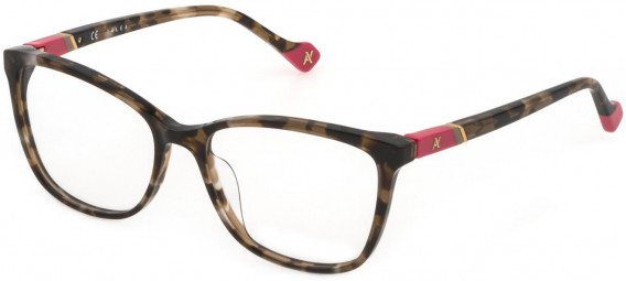 Yalea VYA008 glasses in Shiny Medium Havana