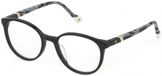 Yalea VYA007 glasses in Shiny Black