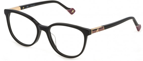 Yalea VYA003L glasses in Shiny Black