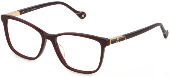 Yalea VYA002 glasses in Shiny Full Plum