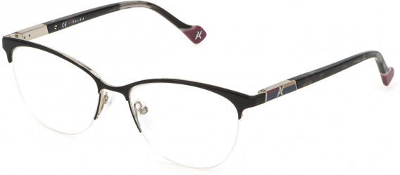 Yalea VYA001 glasses in Shiny Palladium