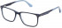 Police VPLF01 glasses in Blue Top/Transparent Azure