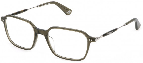 Police VPLE98 glasses in Shiny Transparent Military Green