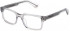 Police VPLE36 glasses in Shiny Transparent Grey