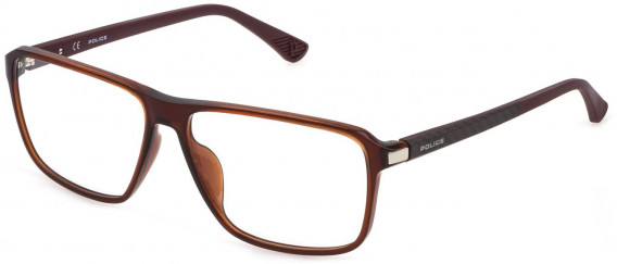 Police VPLD09 glasses in Shiny Opal Brown