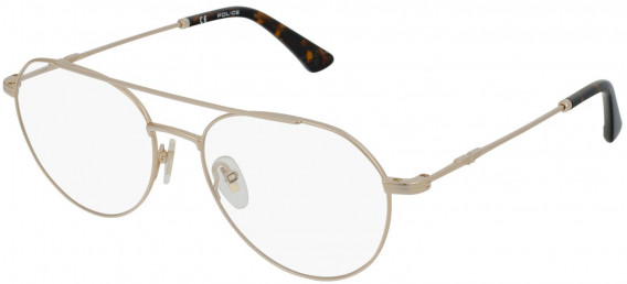 Police VPLB50 glasses in Shiny Total Rose Gold