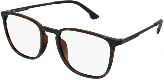 Police VPLB49 glasses in Matt Dark Havana
