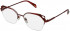 Police VPLA04 glasses in Shiny Pourple