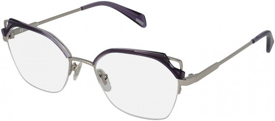Police VPLA04 glasses in Shiny Full Palladium