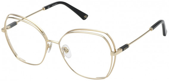 Nina Ricci VNR311 glasses in Shiny Total Rose Gold