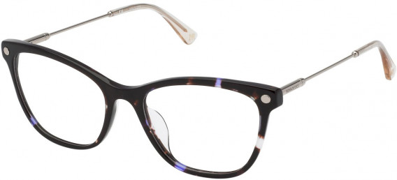 Nina Ricci VNR293 glasses in Shiny Transparent Violet Havana