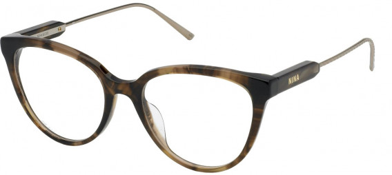 Nina Ricci VNR291 glasses in Melange Brown