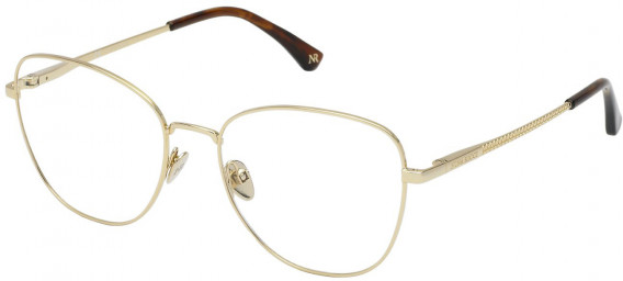 Nina Ricci VNR282 glasses in Shiny Total Rose Gold