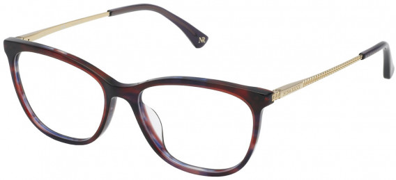 Nina Ricci VNR281 glasses in Violet/Red