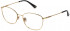 Nina Ricci VNR259 glasses in Shiny Rose Gold/Black