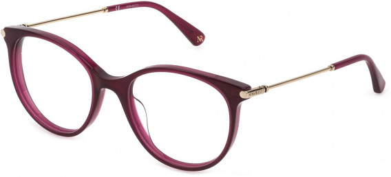 Nina Ricci VNR256 glasses in Shiny Opal Red