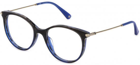 Nina Ricci VNR256 glasses in Havana/Gradient Blue