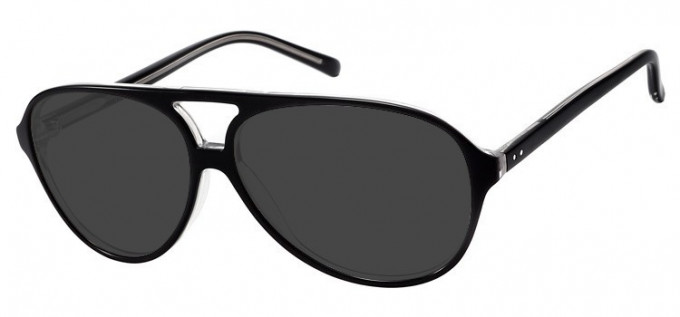 Sunglasses in Black/Clear