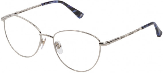 Nina Ricci VNR245 glasses in Shiny Full Palladium