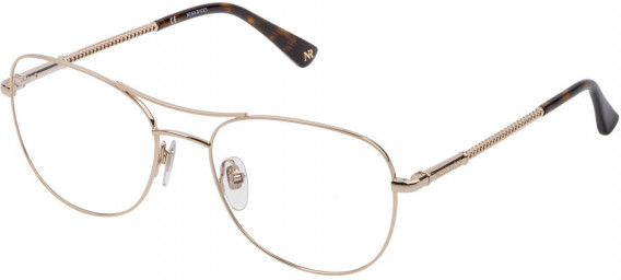 Nina Ricci VNR244 glasses in Shiny Total Rose Gold