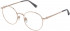 Nina Ricci VNR243 glasses in Shiny Total Rose Gold