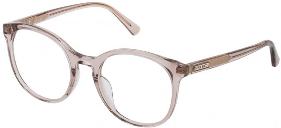 Nina Ricci VNR239 glasses in Shiny Transparent Beige