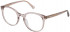 Nina Ricci VNR239 glasses in Shiny Transparent Beige