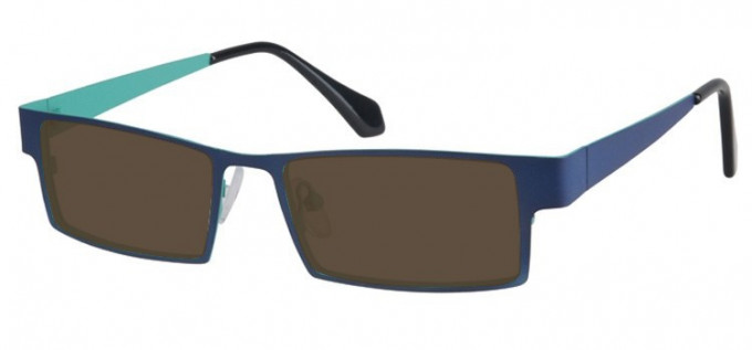Sunglasses in Blue/Green