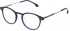 Lozza VL4298 glasses in Shiny Transparent Blue
