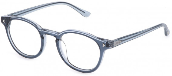 Lozza VL4293 glasses in Shiny Blue Top/Azure