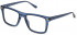Lozza VL4288 glasses in Shiny Transparent Blue