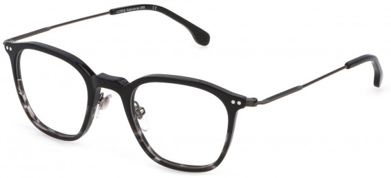 Lozza VL4267 glasses in Shiny Black Gradient Grey Havana