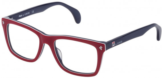 Lozza VL4242 glasses in Red Multilayer