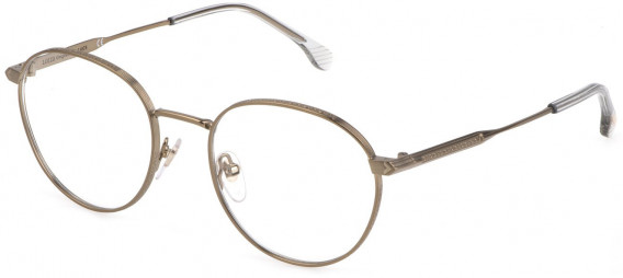 Lozza VL2402 glasses in Matt Antique Gold