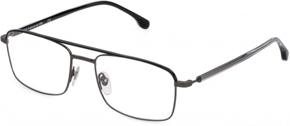 Lozza VL2386 glasses in Matt Gun Metal