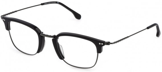 Lozza VL2381 glasses in Matt Antique Grey/Green