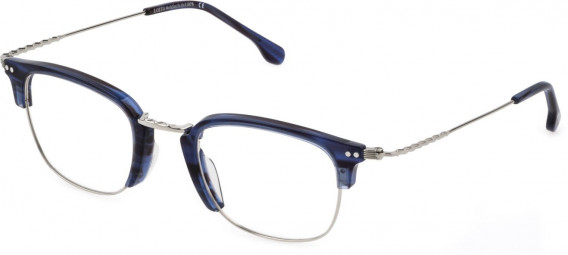 Lozza VL2381 glasses in Shiny Full Palladium