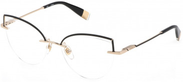 Furla VFU583 glasses in Rose Gold/Black