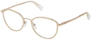 Furla VFU254 glasses in Crystal/Gold