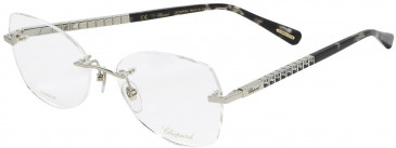 Chopard VCHF18S glasses in Shiny Light Gold