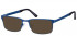 Sunglasses in Blue/Black